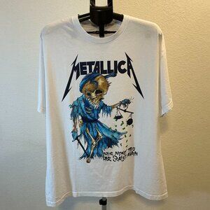 Metallica In Justice tee XXL